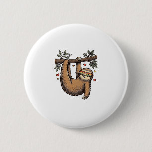 Badge Rond 5 Cm Conception de chemise arc-en-ciel de cœur de pares