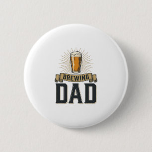 Badge Rond 5 Cm Conception de chemise de gravure vintage de bière
