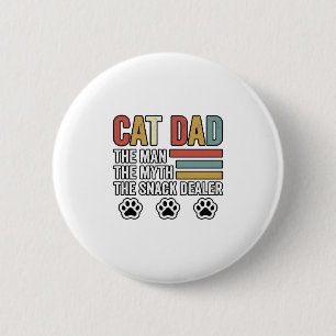 Badge Rond 5 Cm Conception de chemise pour vendeur de snacks drôle
