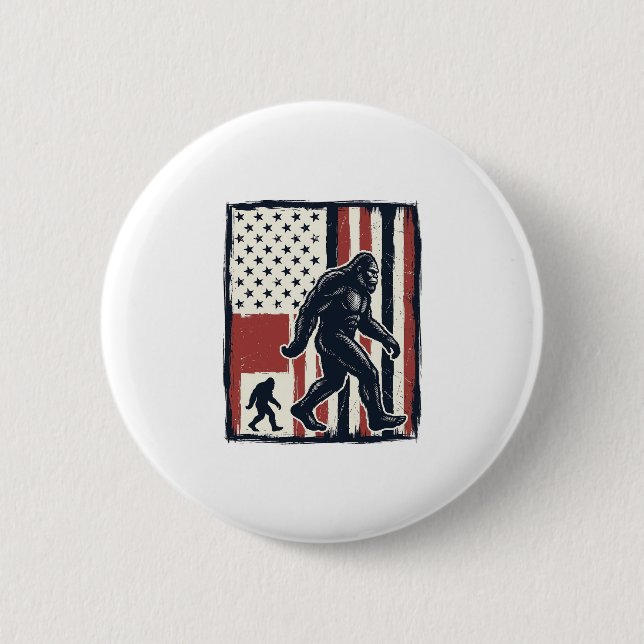 Badge Rond 5 Cm Conception de chemise vectorielle de drapeau de cr (Devant)