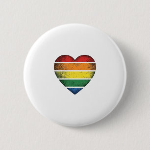 Badge Rond 5 Cm Conception de chemise vectorielle de fierté de cœu