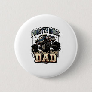 Badge Rond 5 Cm Conception de chemise vectorielle vintage Papa Mon