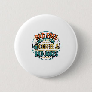 Badge Rond 5 Cm Conception de chemise vintage Café et mauvaises bl