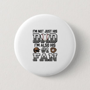 Badge Rond 5 Cm Conception de chemise vintage pour le père numéro