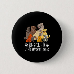 Badge Rond 5 Cm Conception de chien drôle pour hommes et femmes av
