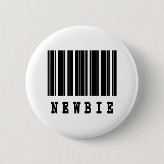 Badge Rond 5 Cm conception de code-barres