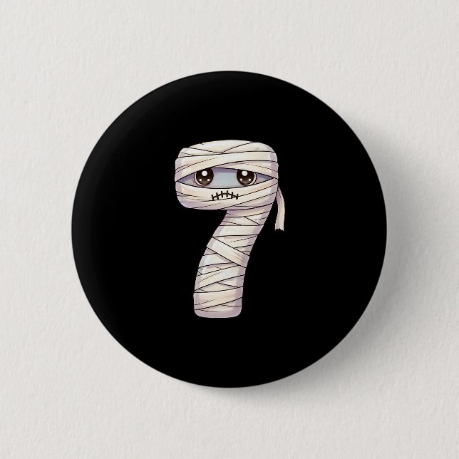 Badge Rond 5 Cm Conception de couples de meme amusant Six Sept 6 7 (Devant)