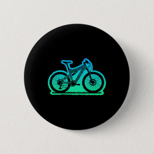 Badge Rond 5 Cm Conception de cycliste de vélo de trail Mtb de vél