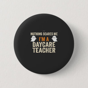 Badge Rond 5 Cm Conception de fantôme Halloween pour enseignant en