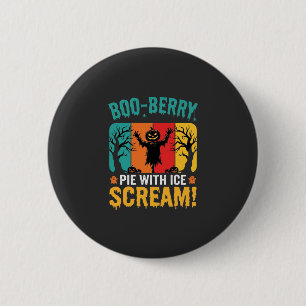 Badge Rond 5 Cm Conception de glace de Halloween pour tarte Boo-Be