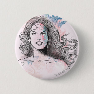 Badge Rond 5 Cm Conception de la nature1