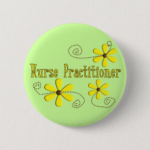 Badge Rond 5 Cm Conception de marguerites de cadeaux de