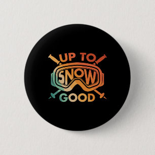 Badge Rond 5 Cm Conception de ski cool pour hommes femmes skieur n