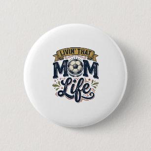 Badge Rond 5 Cm Conception de t-shirt à gravure vintage pour la vi