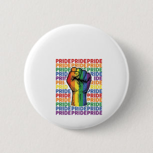Badge Rond 5 Cm Conception de T-shirt arc-en-ciel Vintage Pride Ra