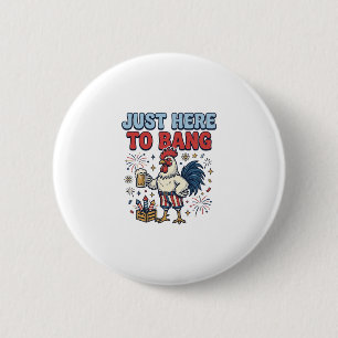 Badge Rond 5 Cm Conception de T-shirt de Bière de Feux d'Artifice