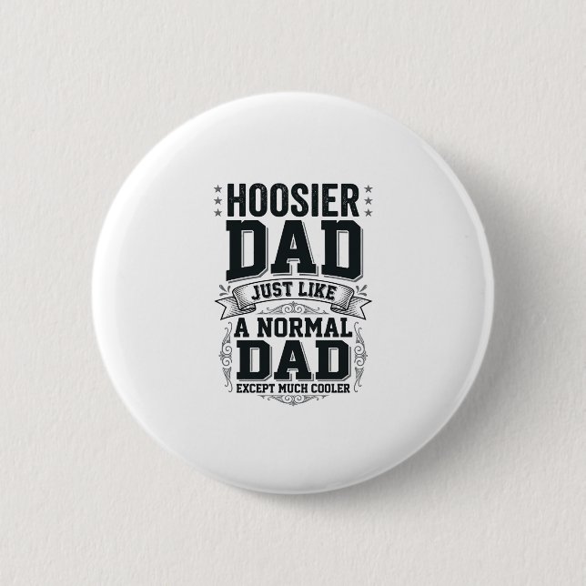 Badge Rond 5 Cm Conception de t-shirt de citation de gravure vinta (Devant)