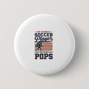 Badge Rond 5 Cm Conception de t-shirt de gravure vintage de foot d