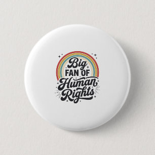 Badge Rond 5 Cm Conception de T-Shirt Vectoriel Rétro Arc-en-Ciel