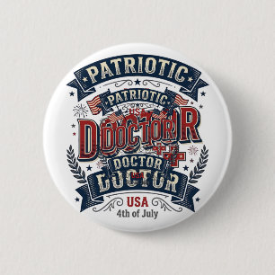 Badge Rond 5 Cm Conception de t-shirt vintage du 4 juillet pour mé