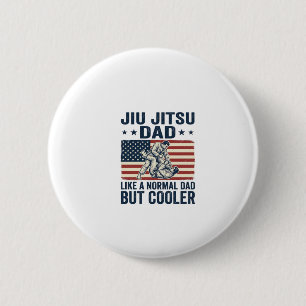 Badge Rond 5 Cm Conception de T-shirt vintage Jiu Jitsu Dad_1