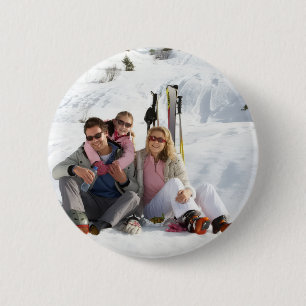 Badge Rond 5 Cm Conception de téléchargement d'image photo complèt