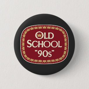 Badge Rond 5 Cm Conception d'étiquette de malt liquor Old School 9