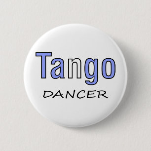 Badge Rond 5 Cm Conception exclusive de danseur de tango !
