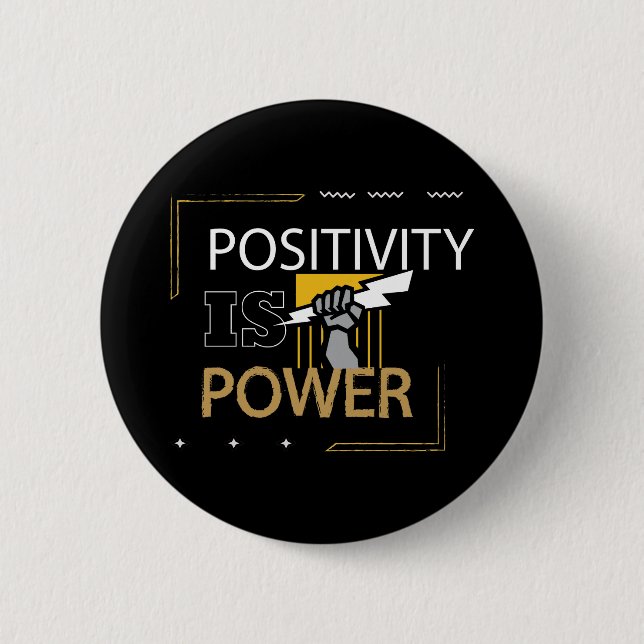 Badge Rond 5 Cm Conception forte et motivée (Devant)