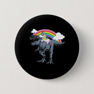Badge Rond 5 Cm Conception Halloween pour enfants licorne à cheval