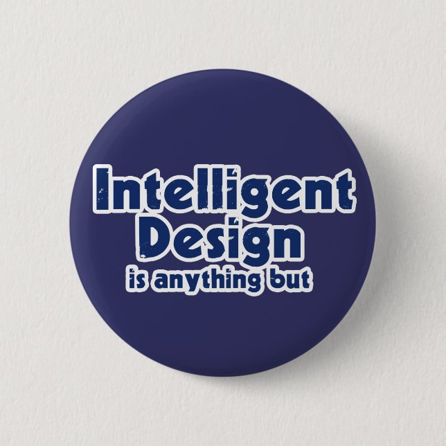 Badge Rond 5 Cm Conception intelligente (Devant)