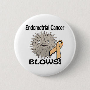 Badge Rond 5 Cm Conception pour la sensibilisation au cancer de l'
