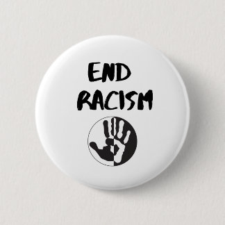 Badge Rond 5 Cm Conception raciste pour les activistes anti-racism