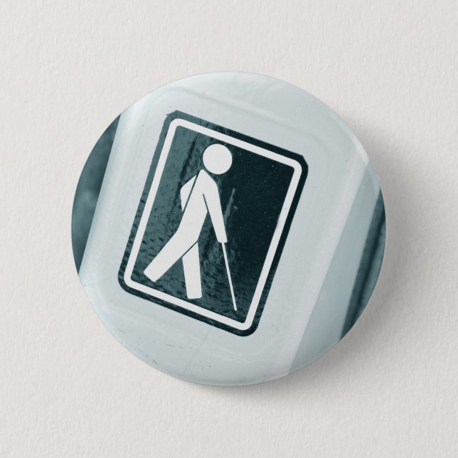 Badge Rond 5 Cm Conception sans visibilité de signe (Devant)
