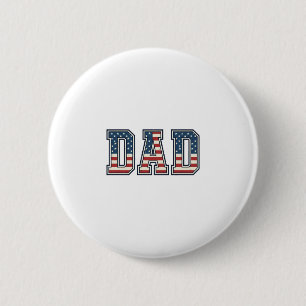 Badge Rond 5 Cm Conception vectorielle de lettrage de drapeau de p