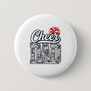 Badge Rond 5 Cm Conception vectorielle vintage pom camouflage chee