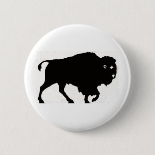 Badge Rond 5 Cm Conceptions de Buffalo