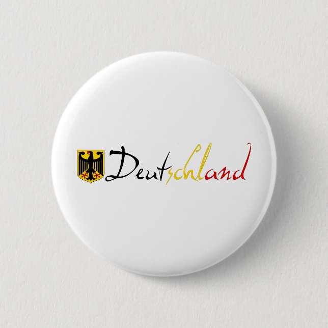 Badge Rond 5 Cm Conceptions d'original de Deutschand ! (Devant)