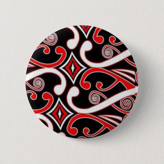Badge Rond 5 Cm conceptions maories (Devant)