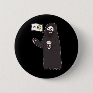 Badge Rond 5 Cm Concert crânien Tee - shirts graphiques drôle Goth