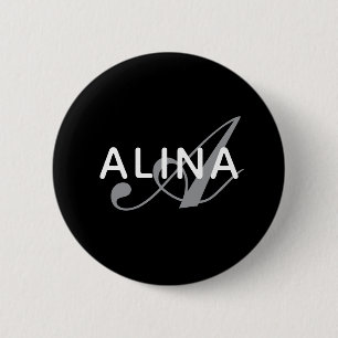 Badge Rond 5 Cm Concevez votre propre conception de monogramme de 