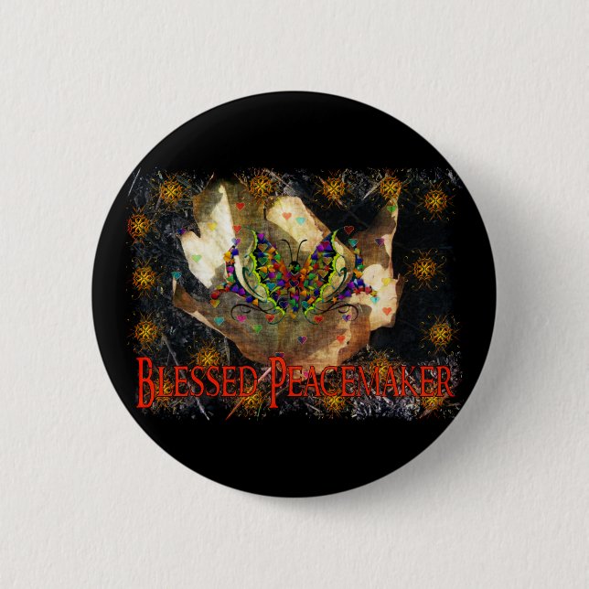 Badge Rond 5 Cm Conciliateur béni (Devant)