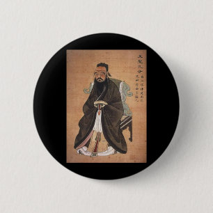 Badge Rond 5 Cm Confucius 1