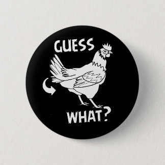 Badge Rond 5 Cm Conjecture quel bout de poulet