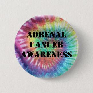 Badge Rond 5 Cm Conscience adrénale de Cancer