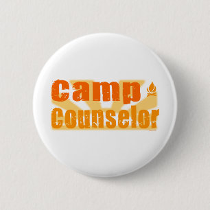 Badge Rond 5 Cm Conseiller de camp