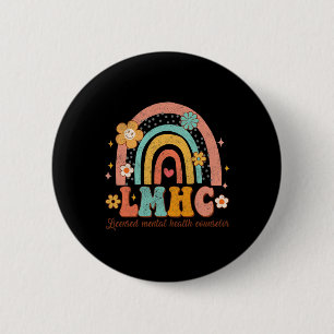 Badge Rond 5 Cm Conseiller En Santé Mentale Agréé Par La Lmhc Gr