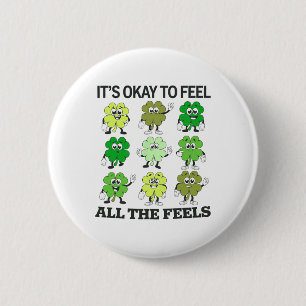 Badge Rond 5 Cm Conseiller Scolaire St Patrick C'est Okay De Resse