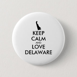Badge Rond 5 Cm CONSERVER CALME et DÉLAI D'AMOUR personnalisables