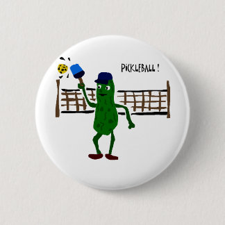 Badge Rond 5 Cm Conserves au vinaigre jouant l'art de primitif de